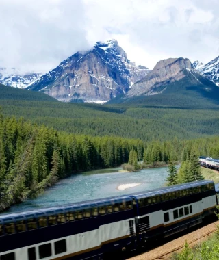 Reisebild - Kanada Reise - Zugreise