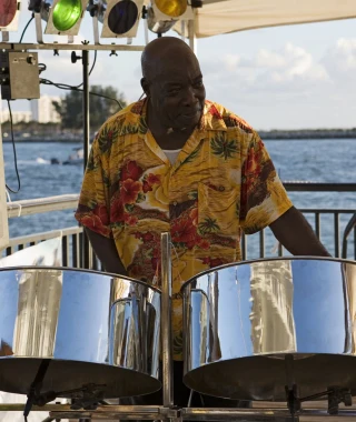 Reisebild - Jamaika Reise - Steel Drummer