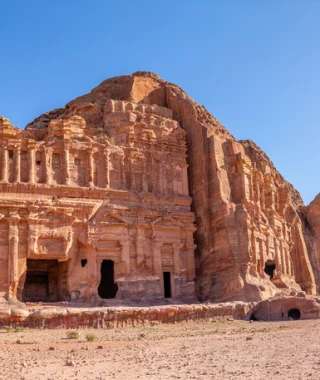 Reisebild - Jordanien Reise - Felsenstadt Petra