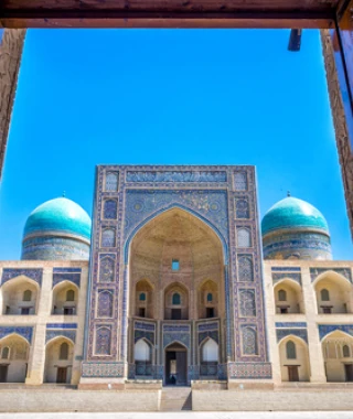 Reisebild - Usbekistan Reise - Buchara Mir-Arab-Medrese