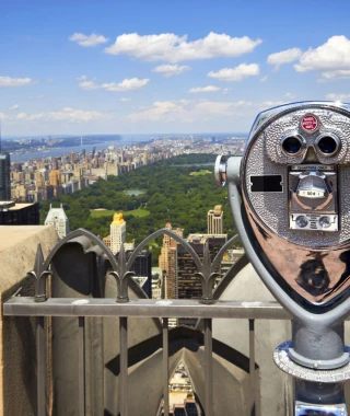 Reisebild - USA Reise: Blick auf den Central Park von oben