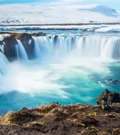 Foto 3 Island Reise - Godafoss Wasserfall