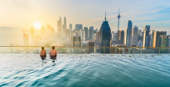 Infinity Pool Kuala Lumpur Reisebild - Infinity Pool Kuala Lumpur
