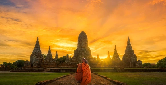 Reisebild - Reise Thailand: Wat Chai Watthanaram - Ayutthaya