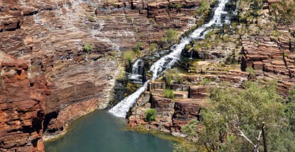 Australien Reise - Fortescue Falls Reisebild - Australien Reise - Fortescue Falls