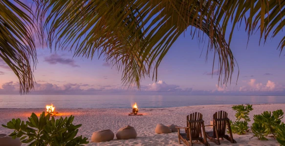 Reisebild - Strand zur Abendstimmung