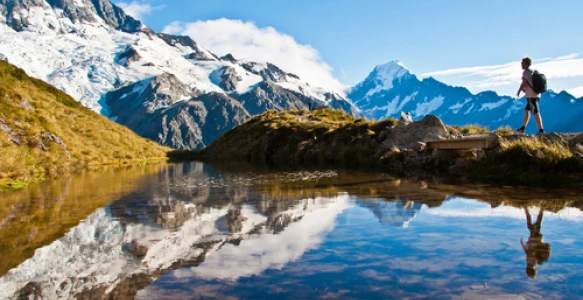 Neuseeland Reise - Mount Cook Reisebild - Neuseeland Reise - Mount Cook