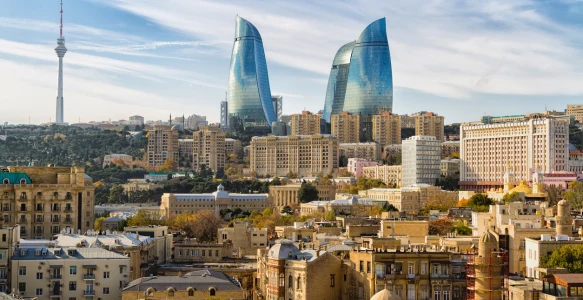 Reisebild - Armenien Aserbaidschan Georgien Reise - Baku
