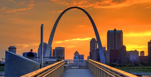 USA Reise: St. Louis, Missouri Reisebild - USA Reise: St. Louis, Missouri