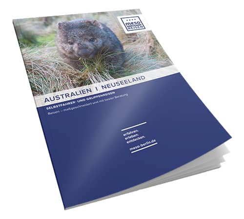Neuer Australien Katalog & Neuseeland Magalog Cover unseres neuen Australien/Neuseeland Magaloges