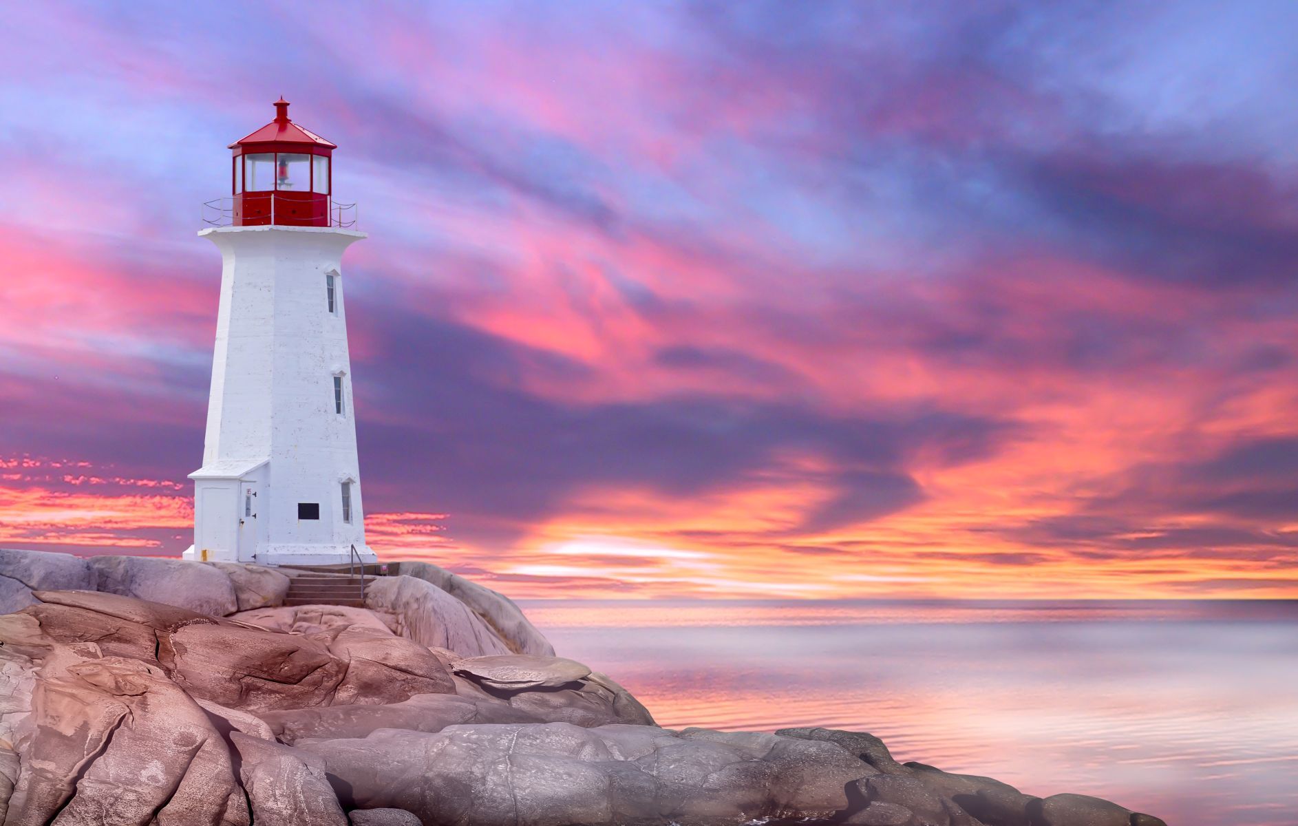 Leuchtturm in Peggy's Cove