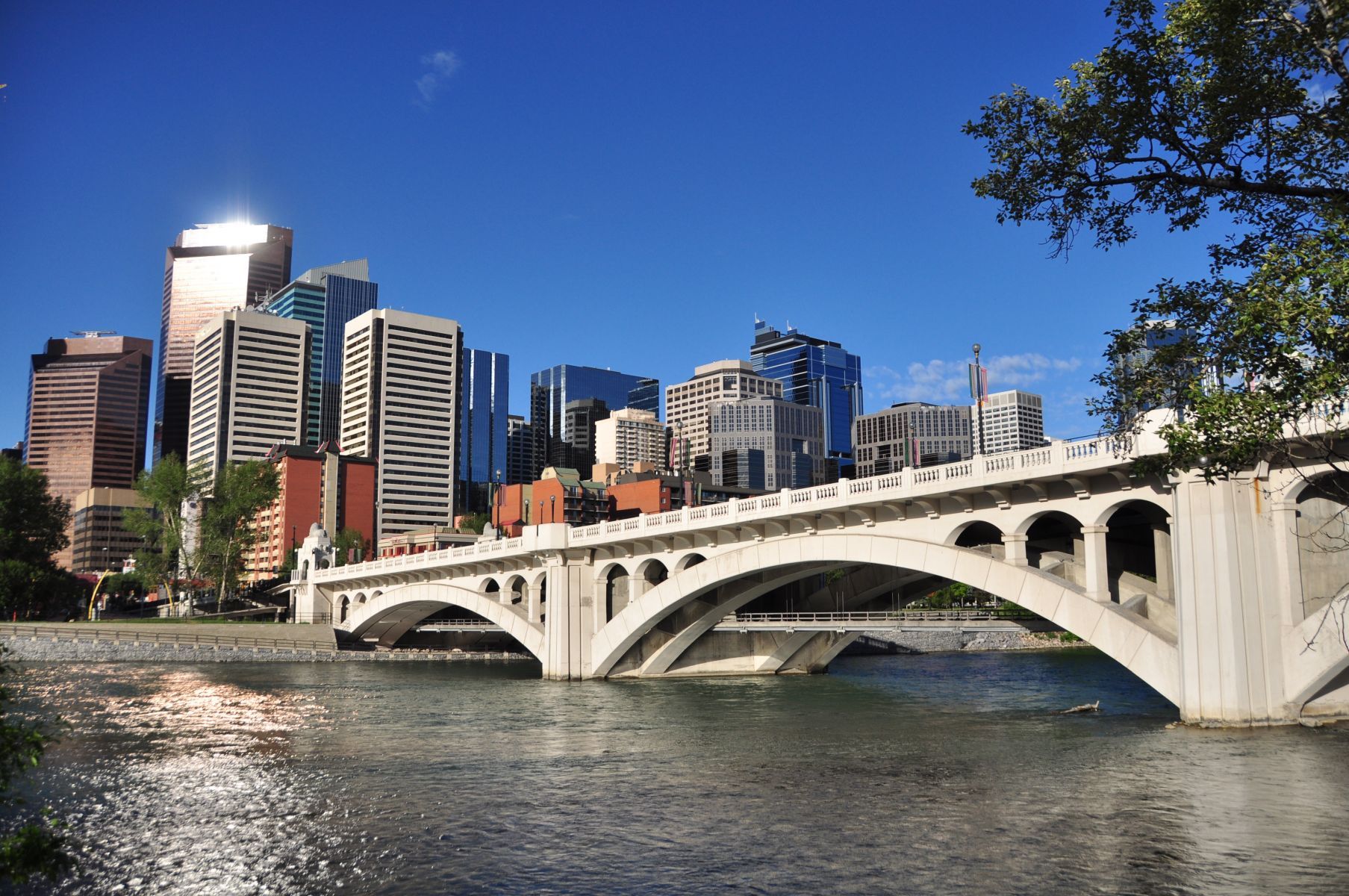 Brücke in Calgary