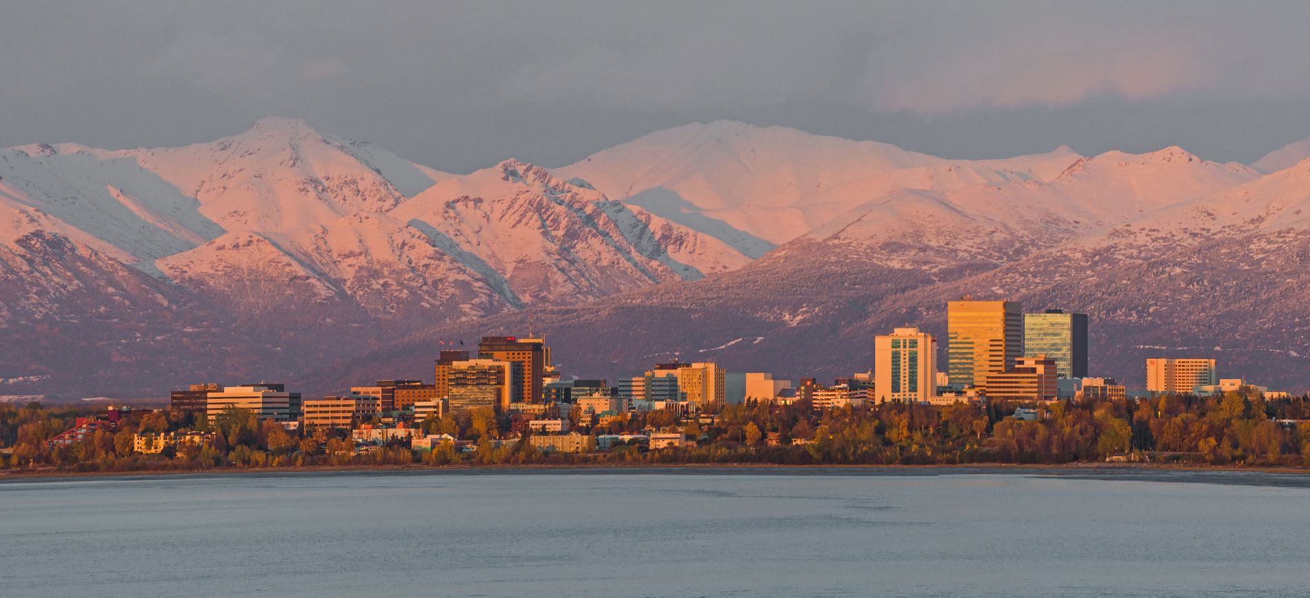 Skyline von Anchorage