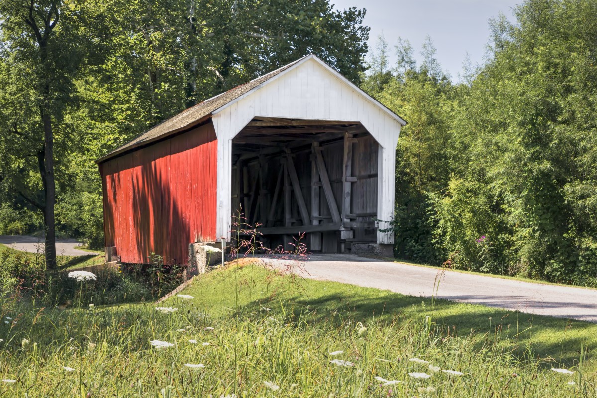 Covered Bridge im Parke County