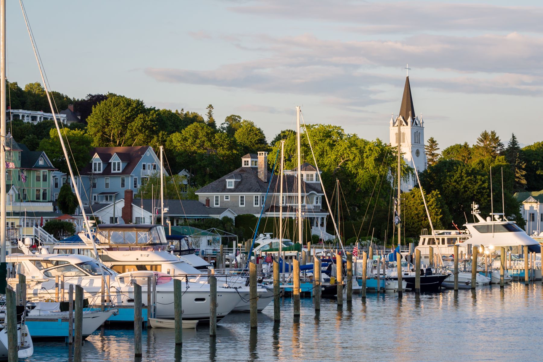 Mackinac Island Hafen